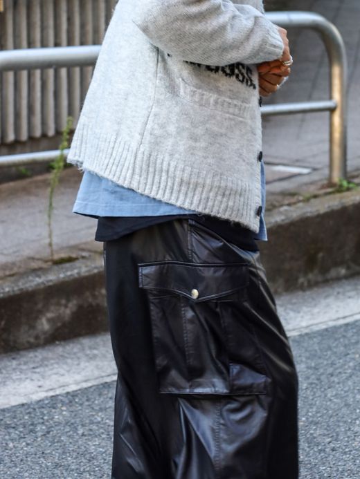 AMBERGLEAM OVER SIZED PANTS / 3colors