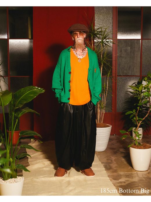 AMBERGLEAM OVER SIZED PANTS / 3colors