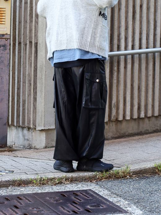AMBERGLEAM OVER SIZED PANTS / 3colors