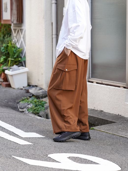 AMBERGLEAM OVER SIZED PANTS / 3colors