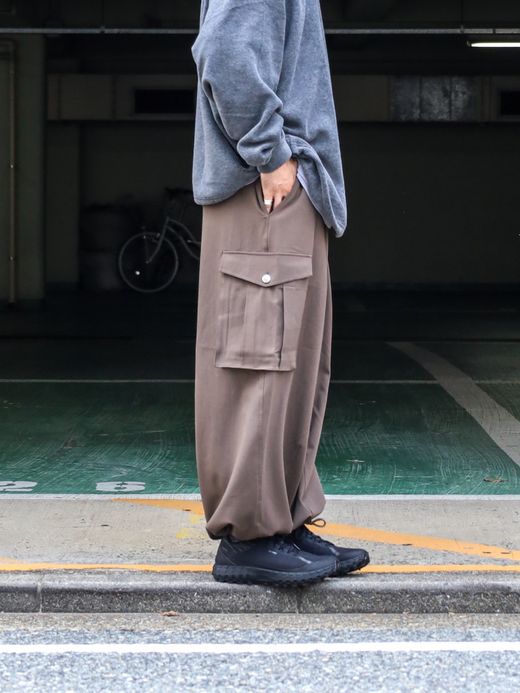 AMBERGLEAM OVER SIZED PANTS / 3colors
