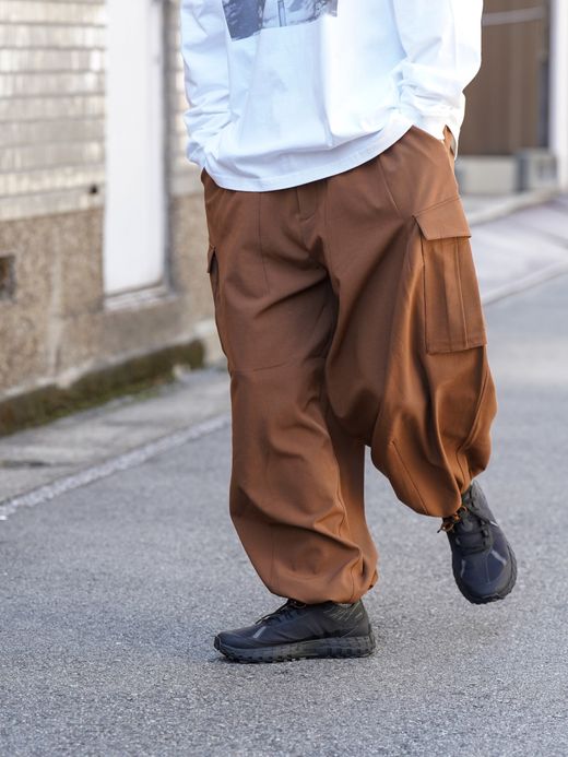 AMBERGLEAM OVER SIZED PANTS / 3colors