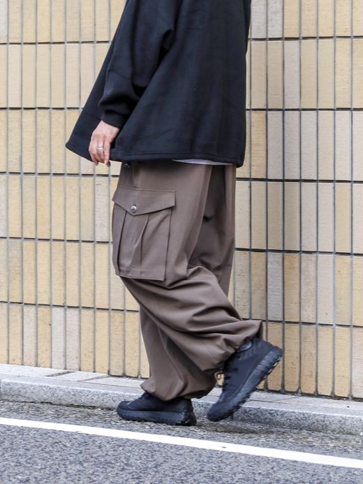 AMBERGLEAM OVER SIZED PANTS / 3colors