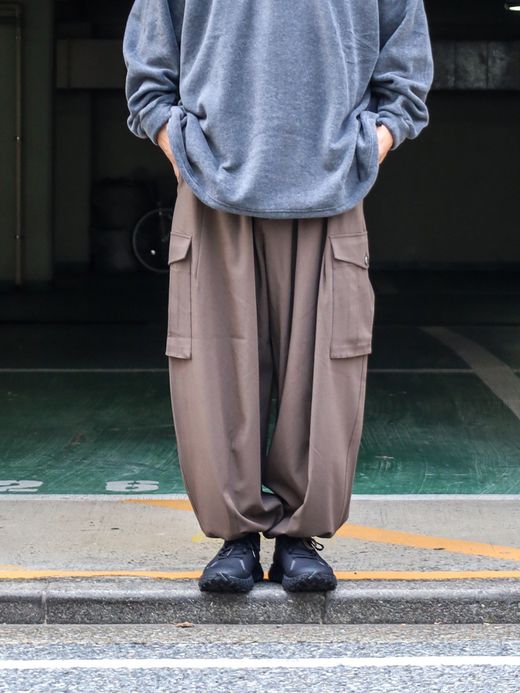 AMBERGLEAM OVER SIZED PANTS / 3colors