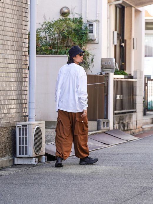 AMBERGLEAM OVER SIZED PANTS / 3colors