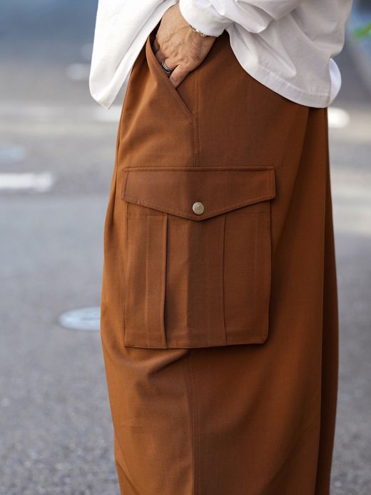 AMBERGLEAM OVER SIZED PANTS / 3colors