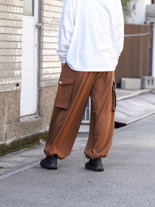 AMBERGLEAM OVER SIZED PANTS / 3colors