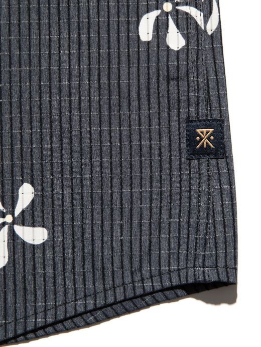 ROARK REVIVAL BLESS UP S/S WOVEN / Dark navy