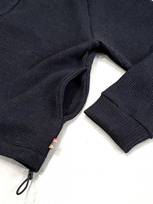 VOO WAFFLE JACKET / Black