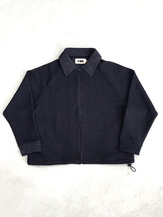 VOO WAFFLE JACKET / Black