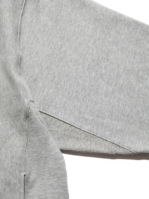 ROARK REVIVAL "LOGO" H/Z SWEAT / Heather grey