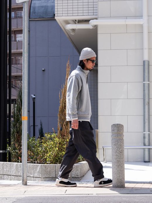 ROARK REVIVAL "LOGO" H/Z SWEAT / Heather grey