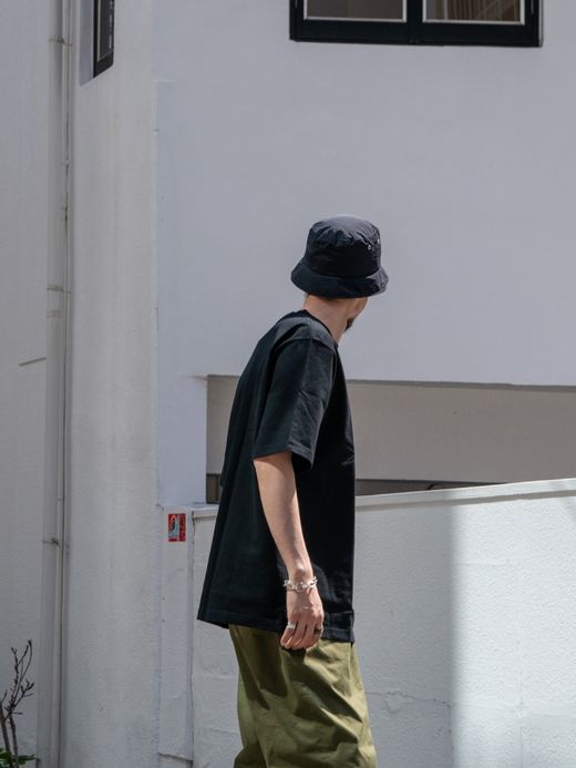 ANACHRONORM STANDARD HEAVY WEIGHT S/S T-S / Black