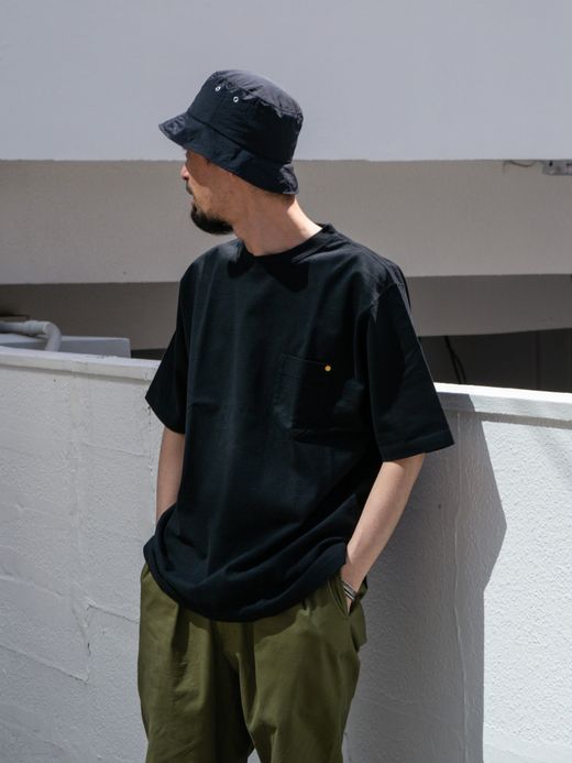 ANACHRONORM STANDARD HEAVY WEIGHT S/S T-S / Black