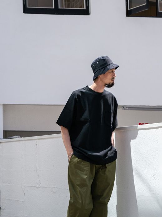 ANACHRONORM STANDARD HEAVY WEIGHT S/S T-S / Black