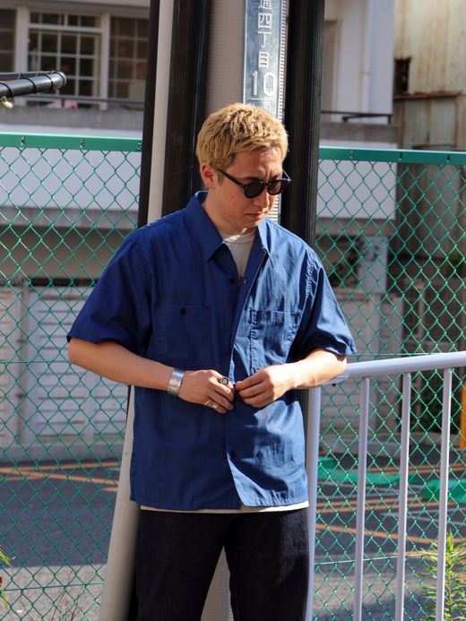 THE UNION PRINT BLUEST SHIRTS / Navy