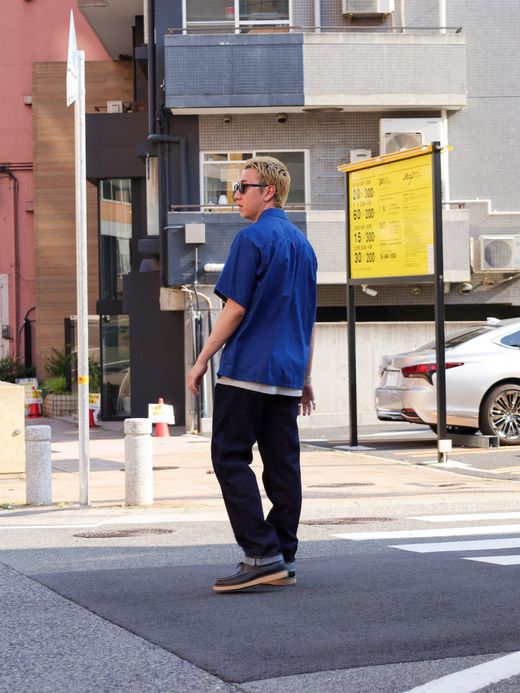 THE UNION PRINT BLUEST SHIRTS / Navy