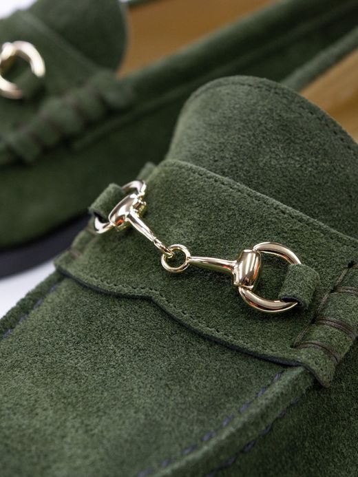 VOO BIT LOAFERS BY HARUTA / Green(Limited)
