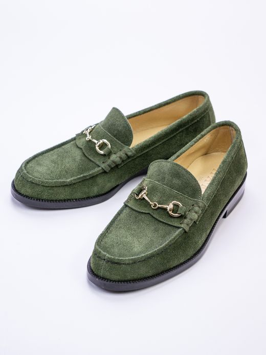VOO BIT LOAFERS BY HARUTA / Green(Limited)