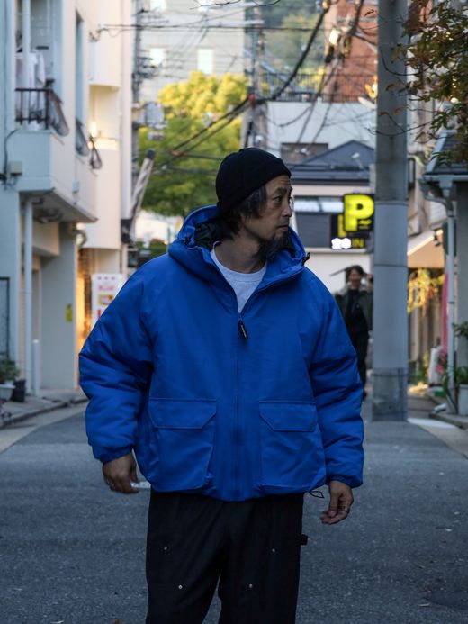 S.F.C VENTILATION PUFF JACKET / Blue