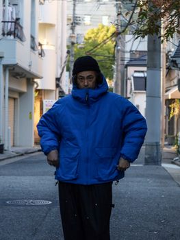 VENTILATION PUFF JACKET / Blue