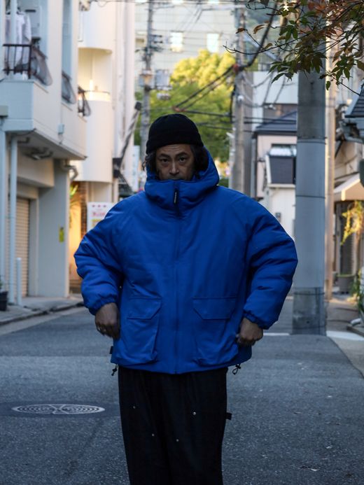 S.F.C VENTILATION PUFF JACKET / Blue