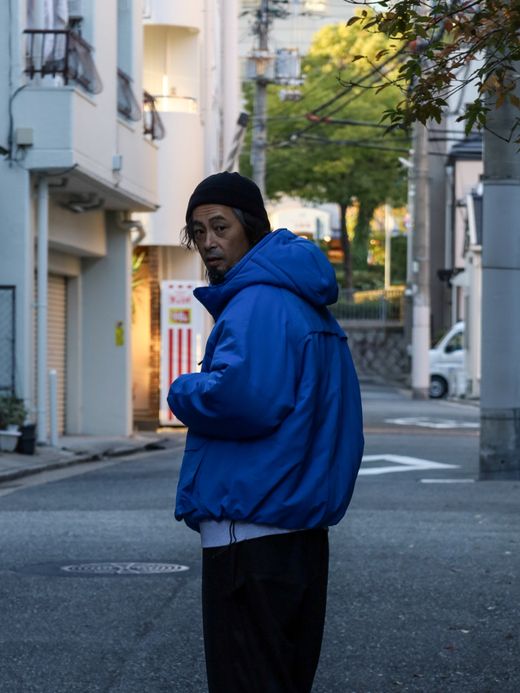 S.F.C VENTILATION PUFF JACKET / Blue
