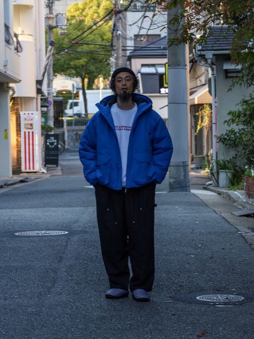 S.F.C VENTILATION PUFF JACKET / Blue