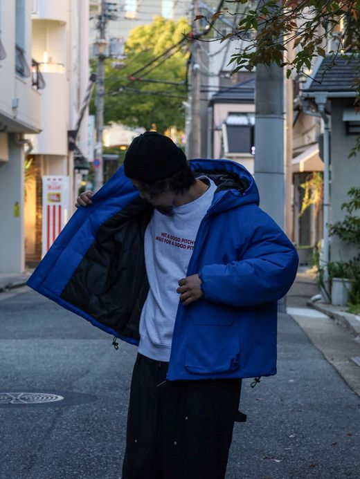 S.F.C VENTILATION PUFF JACKET / Blue