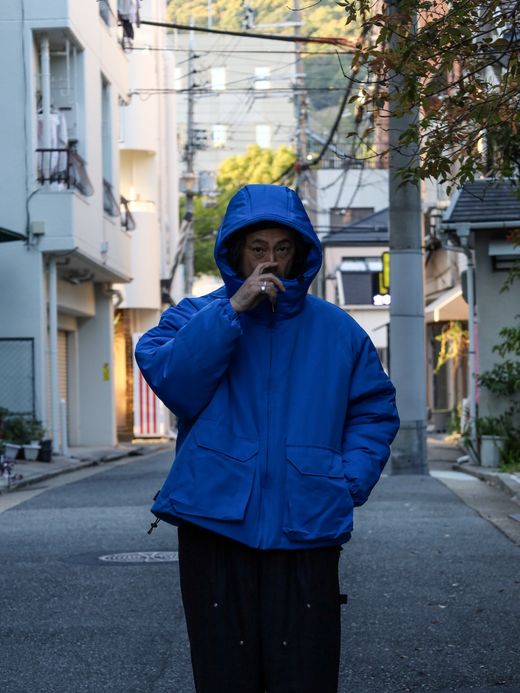 S.F.C VENTILATION PUFF JACKET / Blue