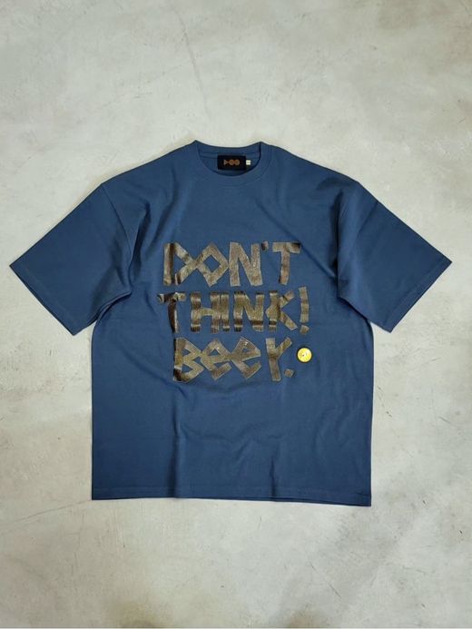 VOO DON'T THINK！ BEER. / Dusty blue