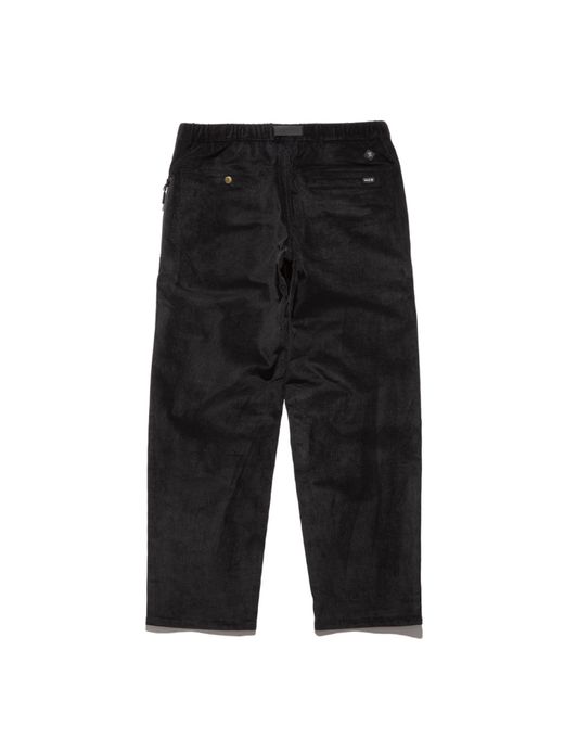 ROARK REVIVAL NEW TRAVEL PANTS 2.0 CORDUROY ST-RELAX TAPERED FIT / Black