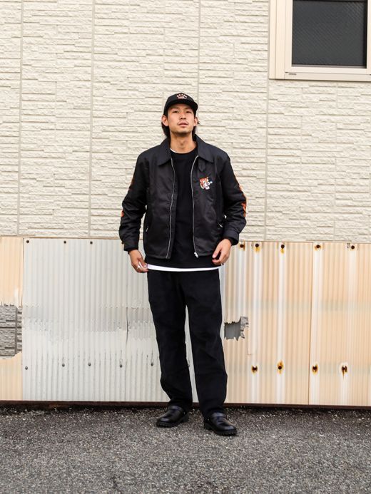 ROARK REVIVAL NEW TRAVEL PANTS 2.0 CORDUROY ST-RELAX TAPERED FIT / Black