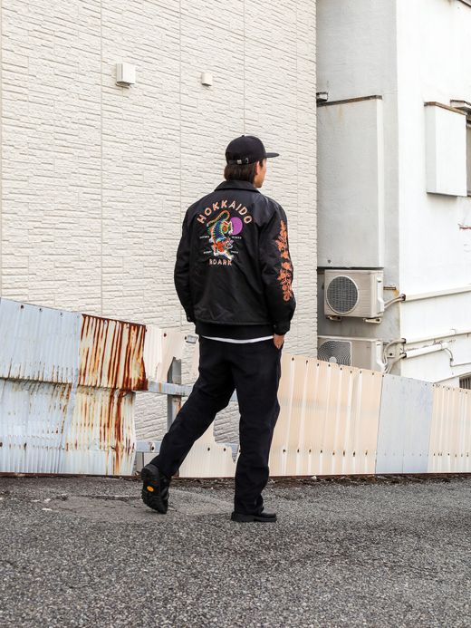 ROARK REVIVAL NEW TRAVEL PANTS 2.0 CORDUROY ST-RELAX TAPERED FIT / Black