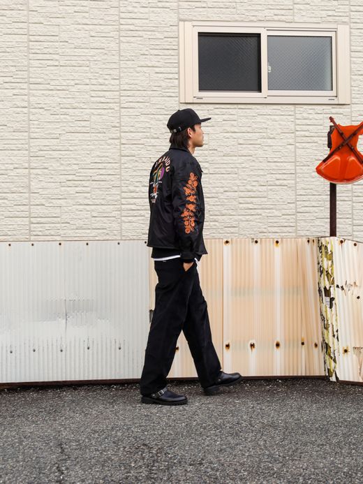 ROARK REVIVAL NEW TRAVEL PANTS 2.0 CORDUROY ST-RELAX TAPERED FIT / Black