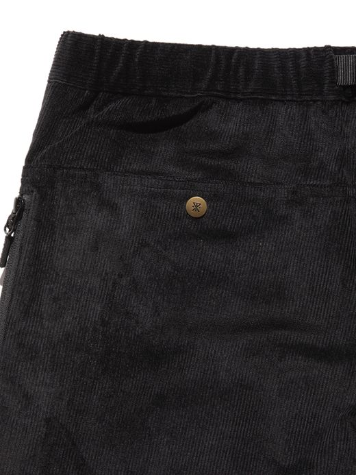 ROARK REVIVAL NEW TRAVEL PANTS 2.0 CORDUROY ST-RELAX TAPERED FIT / Black
