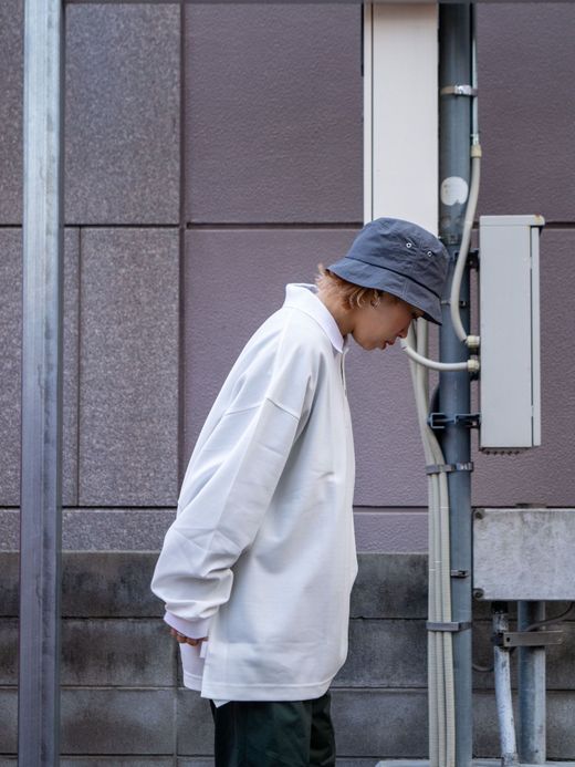 S.F.C BIG LS POLO / White