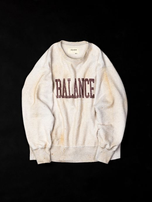 ANACHRONORM COLLEGE SIDE LIB SWEAT / Oatmeal