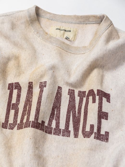 ANACHRONORM COLLEGE SIDE LIB SWEAT / Oatmeal