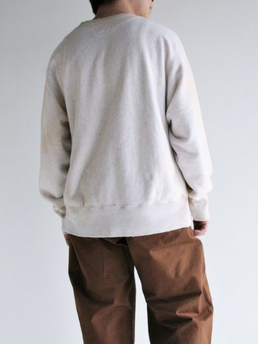 ANACHRONORM COLLEGE SIDE LIB SWEAT / Oatmeal