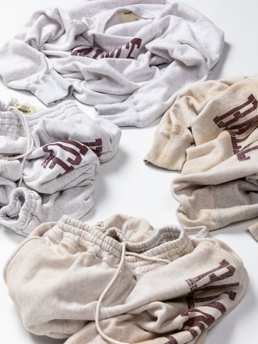 ANACHRONORM COLLEGE SIDE LIB SWEAT / Oatmeal