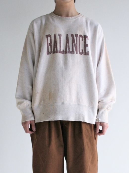 ANACHRONORM COLLEGE SIDE LIB SWEAT / Oatmeal