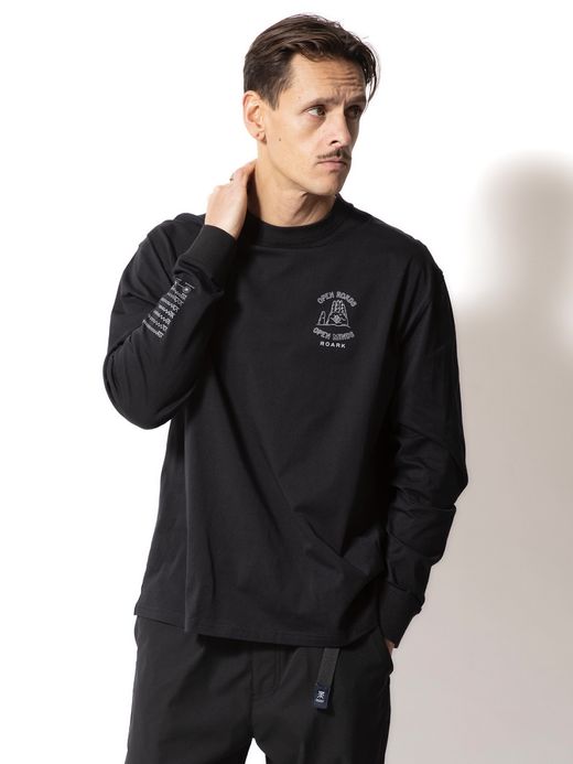 ROARK REVIVAL "3RD EYE" L/S TEE / Black