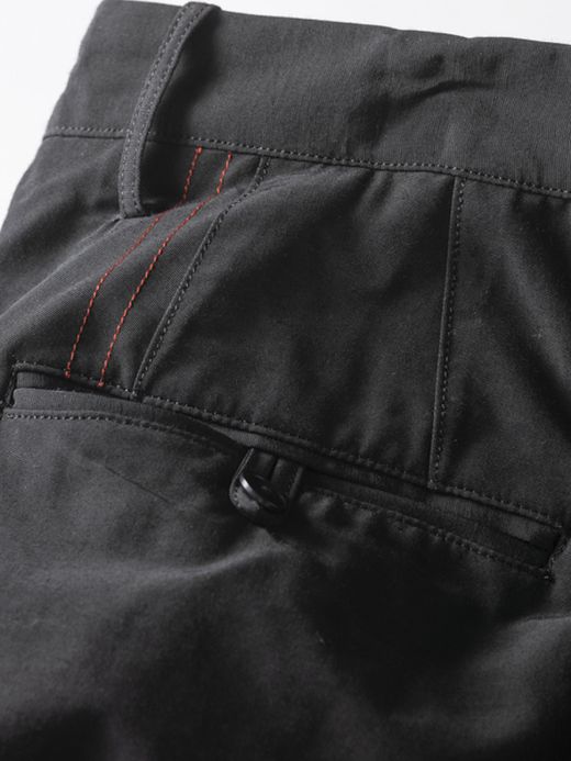 ANACHRONORM 60/40 TUCK SHORTS / Black