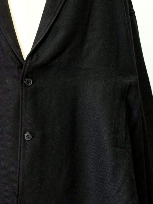 S.F.C TAILORED SHIRT JACKET / Black