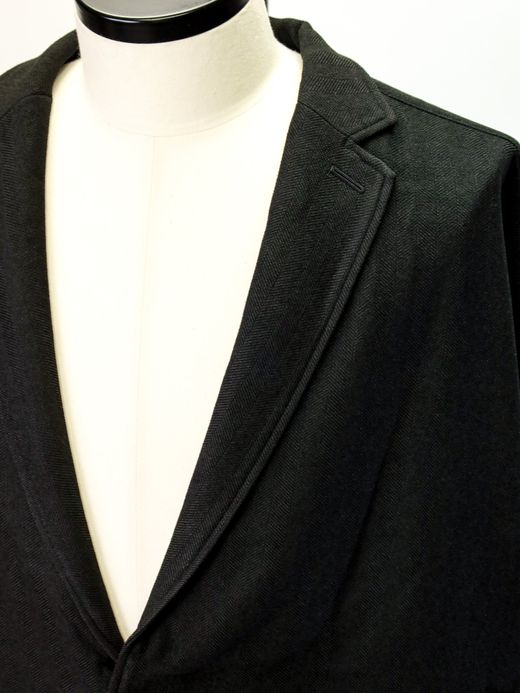 S.F.C TAILORED SHIRT JACKET / Black