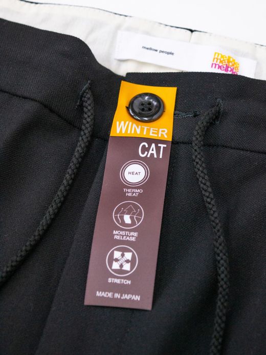  WINTERCAT PANTS / Black