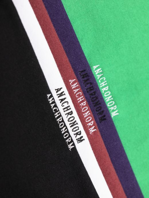 ANACHRONORM STANDARD EMB S/S T-S / White