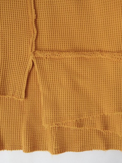 AMBERGLEAM UNBALANCED CUTTING THERMAL / Honey orange