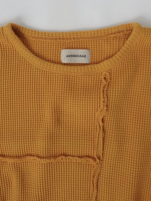 AMBERGLEAM UNBALANCED CUTTING THERMAL / Honey orange